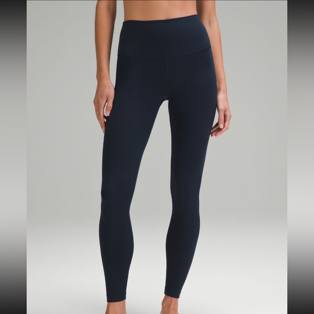 Women’s True Navy high waisted lululemon leggings